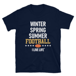 Winter Spring Summer Football Tshirt